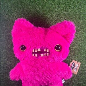 Fuggler Bigg Fugg Plush XL 18” Pink Monster Screech Costco Easter